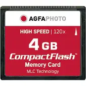 Agfa Compact Flash 4gb High Speed 120x Mlc Hukommelseskort
