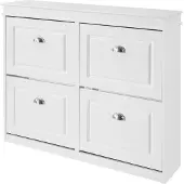 SoBuy Skoskab FSR79-W – 105x83x24 cm
