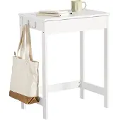 SoBuy lille skrivebord med skuffer FWT43-W