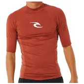 Rip Curl Waves Upf Perf Kortærmet Rash Guard