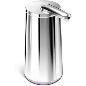Simplehuman 295 ml skumsensorpumpe, poleret