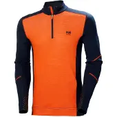 Helly Hansen T-shirt Lifa 75107 l/æ lyn sort L