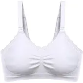 Babyono 585/12 amme-bh str. E70-75 hvid