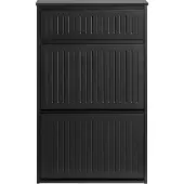 SoBuy Skoskab Sort – 61x101x26 cm, MDF