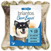 Briantos Chew Bones Laks & Krebs - Økonomipakke: 12 x 12cm (660 g)