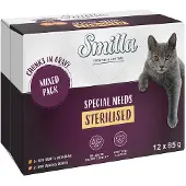 Smilla Sterilised Bidder med Grøntsager - 96 x 85 g Mixpakke