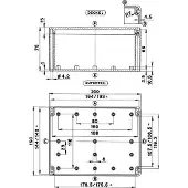 Bernstein Kasse CT-822 ABS 150X200X75