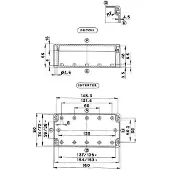 Bernstein Kasse CT-622 ABS 80X160X55