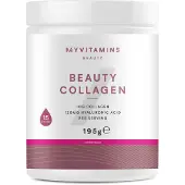 Myvitamins Beauty Collagen Powder - 195g - Hindbær