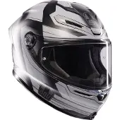 AGV K6 S Ultrasonic Integralhjelm Mat/Sort/Grå 2XL