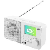 JVC DAB-radio RA-E611W-DAB hvid