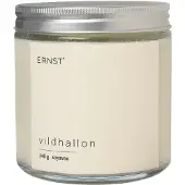 ERNST duftlys i glas med låg Ø9 cm Vilde hindbær