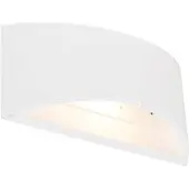 QAZQA Smart væglampe hvid 20 cm inkl. Wifi G9 - Tum