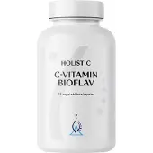 Holistic C-vitamin Bioflav, 500 mg, 90 kapsler