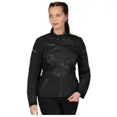 Rekurv E-21.02 Dametekstiljakke Sort/Camouflage 36
