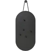 Zone Denmark A-Bulletin Board opslagstavle black, inkl. magneter