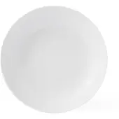 Lyngby Porcelæn Rhombe dyb tallerken hvid Ø 20 cm
