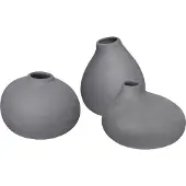 Blomus Nona vase 3-pak Pewter