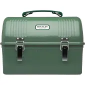 Stanley The Legendary Classic Lunchbox 9.5L Hammertone Green 10-01625-003 lunchbox