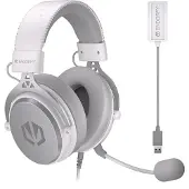 Endorfy VIRO Plus USB Onyx White Headset Wired Head-band Music/Everyday