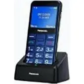 Panasonic KX-TU155 Mobiltelefon til ældre rød