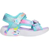 SKECHERS Sandaler m. Lys - Unicorn Dreams - Purple Multicolor - - 31 - Blinkesko