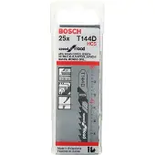 Bosch T 144 D 100 Mm Stiksavklinge Sæt 25 Enheder