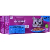 Whiskas ?3065890155053, Voksen, Torsk, Laks, Tunfisk, Helt, 85 g