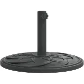 vidaXL Parasolfod Ø38/48 Mm Stænger Rund - 12 kg