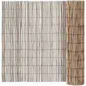 vidaXL havehegn 1000x90 cm siv