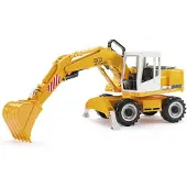BRUDER Arbejdsmaskine - Liebherr Rendegraver - 02426 - - OneSize - Bil