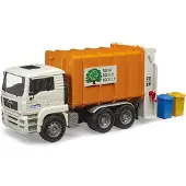 BRUDER Lastbil - MAN TGA Skraldebil - 02772 - - OneSize - Bil