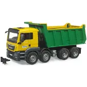 BRUDER Lastbil - MAN TGS m. Tippelad - 03766 - - OneSize - Bil