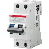 ABB DS201, Residual-current device with overcurrent protection (RCBO), Type A, 15000 A, IP20, IP40