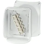 Hensel KF 2525 G, Polykarbonat (PC), Grå, IP66, IP67, IP69, 205 mm, 112 mm, 255 mm