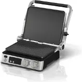 Braun MultiGrill 7, Sort, Rustfrit stål, Rektangulær, Knapper, Dreje, 667 cm², 290 x 230 mm, Tryktstøbt aluminium