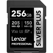 Lexar Professional Silver Plus 256gb Sdxc V30 Uhs-i Sd-kort