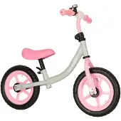 FIX Balansinis dviratukas Trike , Baltos su rožine spalvos