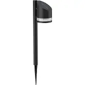 Philips Fyve piedestal 1,5 W, Udendørs piedestal/postbelysning, Sort, Plast, IP44, Terrasse, Have, III