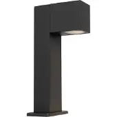 QAZQA Industriel udendørs gulvlampe mørkegrå 30 cm IP44 - Baleno