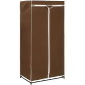 vidaXL klædeskab 75 x 50 x 160 cm brun