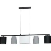 Eglo ALMEIDA LANGBORD 5L L1200 GRÅ/SORT/HVID
