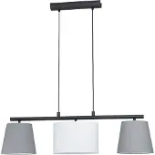 Eglo ALMEIDA LANGBORD 3L L860 GRÅ/SORT/HVID