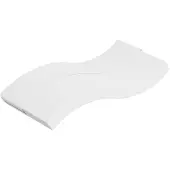 vidaXL skummadras 90x200 cm medium blød