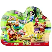 Dino Toys Snehvide puslespil med 25 rammer