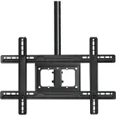 Macleans MC-803 - Beslag - for LCD TV - metal - sort - skærmstørrelse: 23-100 - loftsmonterbar
