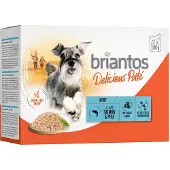 Briantos Økonomipakke: 48 x 100 g Delicious Paté - Laks