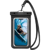 Spigen A601 Universal Vandtæt Taske - 6.8 - Sort