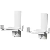 B-Tech Ultragrip Pro BT77 - Monteringssæt - for højttaler(e) - hvid - vægmonterbar (pakke med 2)