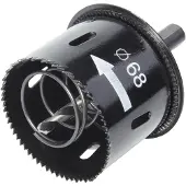 Wolfcraft Hulsav Med Udstøder Og Forsænker 68 Mm